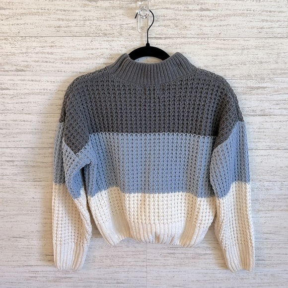 Pink Rose Knitted Sweater | SIZE M - Picture 2 of 4